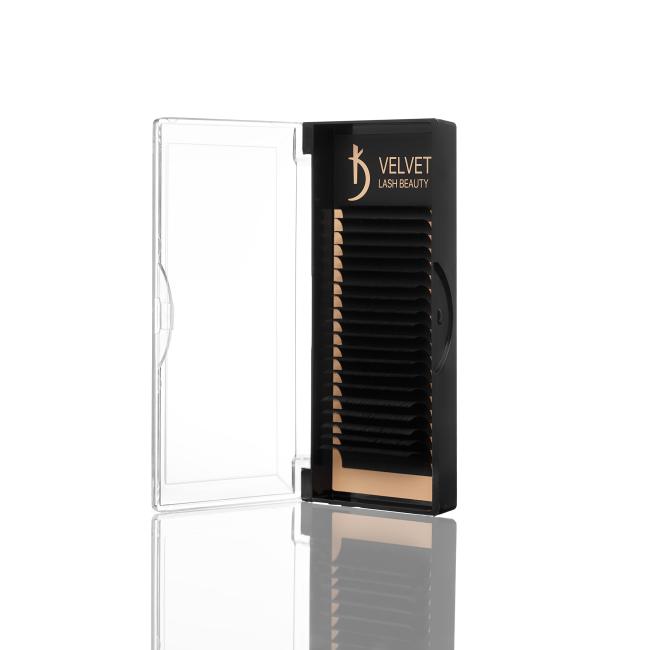 Velvet Lash Beauty Eyelash Extensions 0.10 C Mix (20 rows, lengths 6–15 mm)